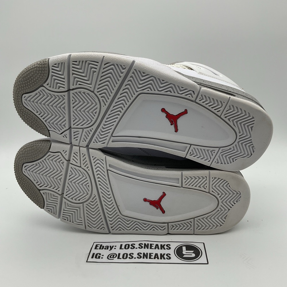 Size 8 - Jordan 4 Retro‎ Mid White Oreo (CT8527-100) - Picture 7 of 8
